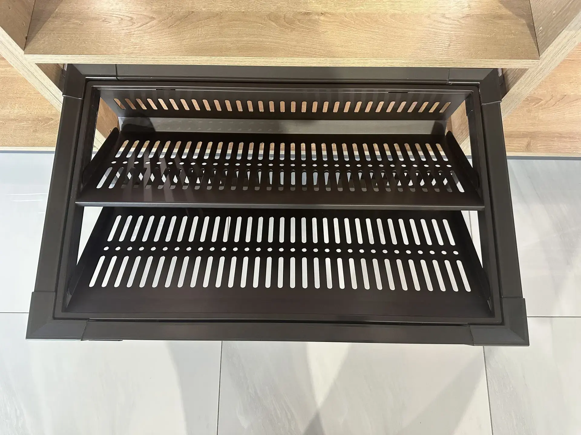 PAGE Pull-Out Shoe Rack | Milano Hardware and Interiors