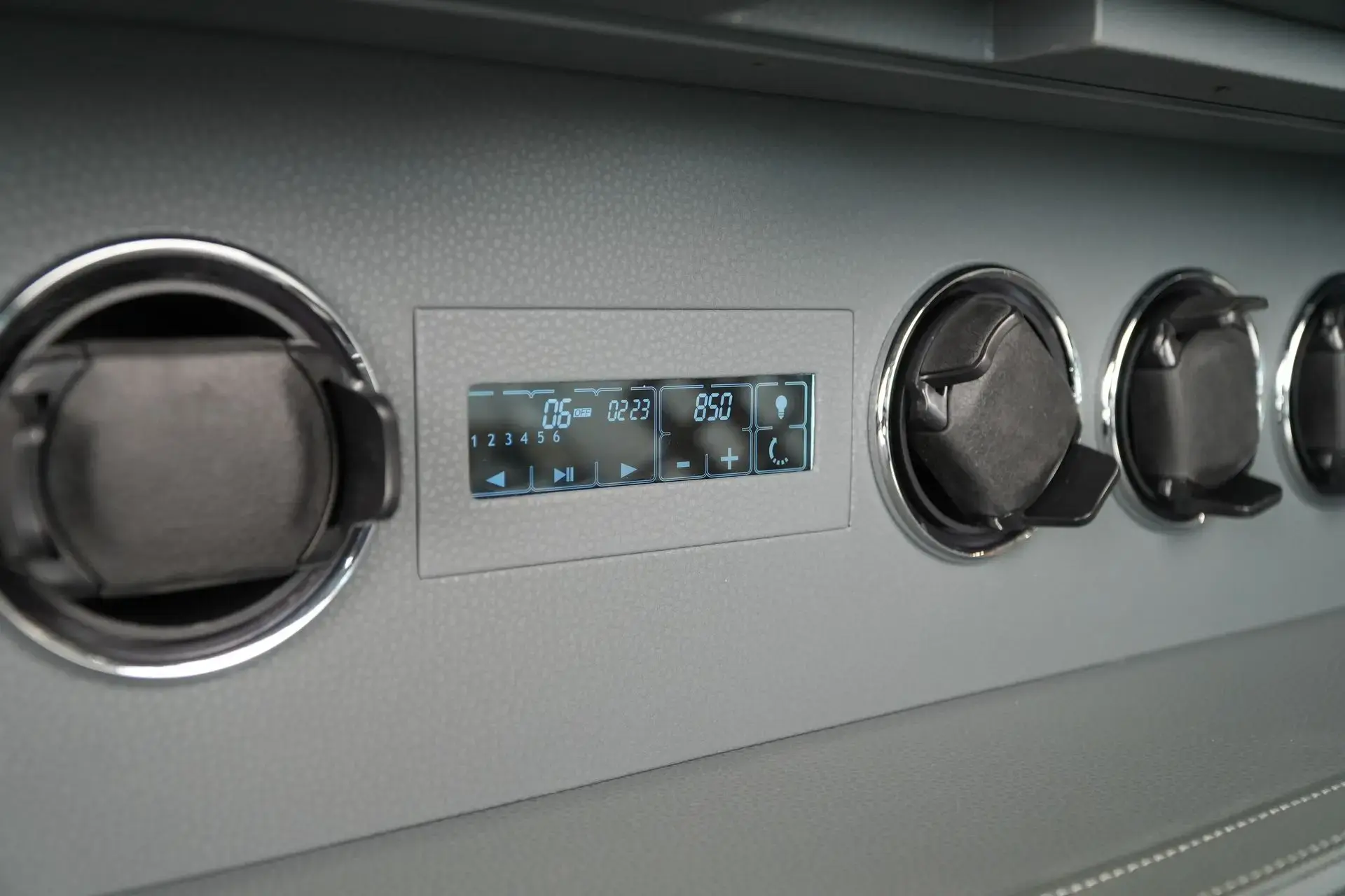 NAPELS 6Pc Lockable Watch Winder-Milano Hardware and Ineriors