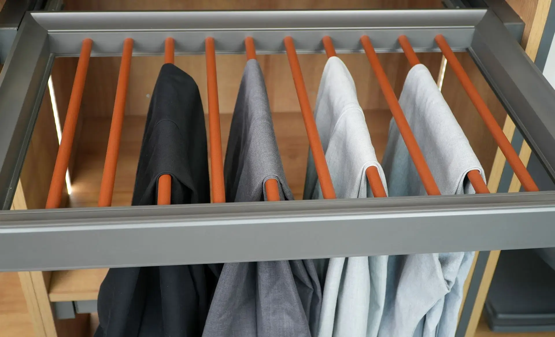 ATHENS Pull-Out Trouser Rack-Milano Hardware and Interiors
