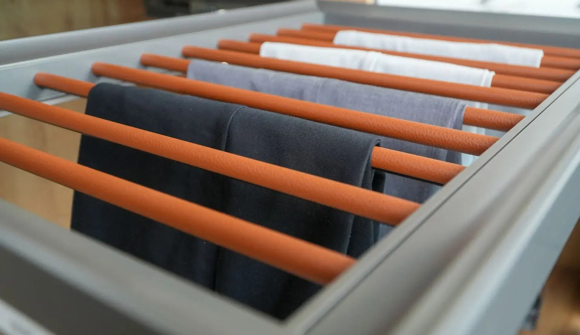 ATHENS Pull-Out Trouser Rack-Milano Hardware and Interiors