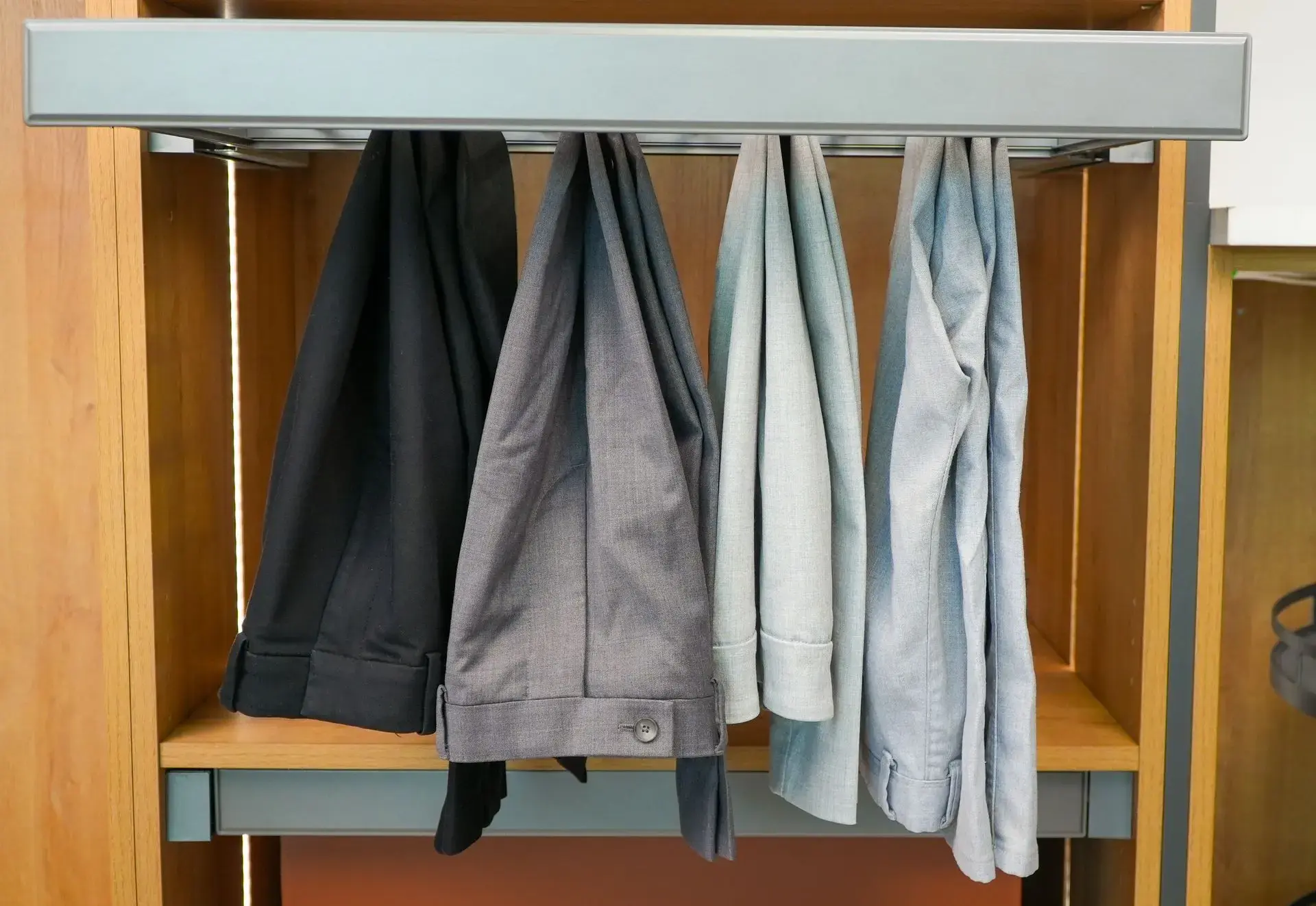 ATHENS Pull-Out Trouser Rack-Milano Hardware and Interiors