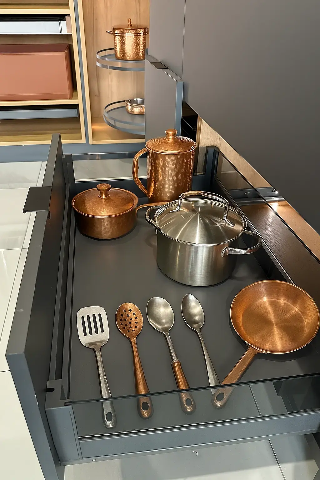 KIEL Pull-Out Drawer Organizer-Milano Hardware and Interiors