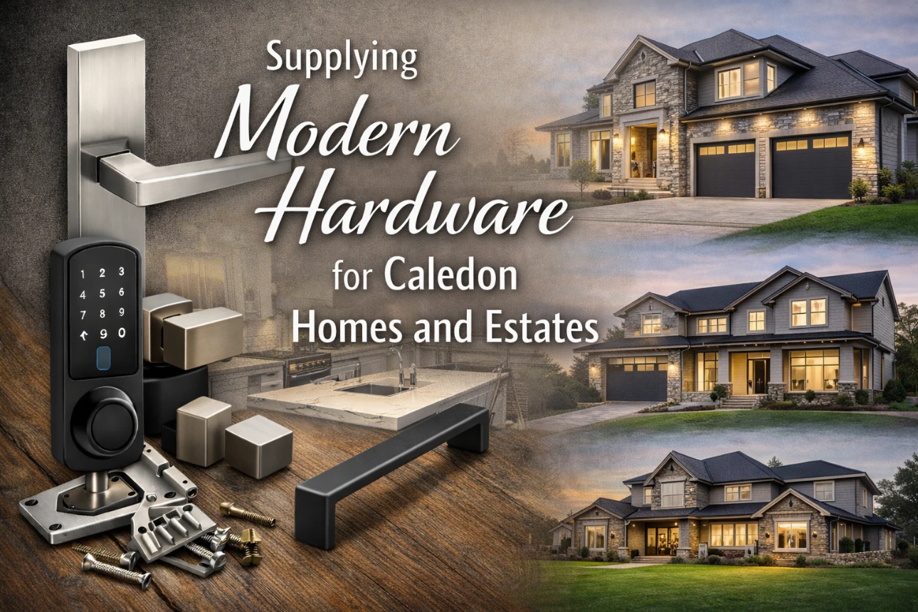 Supplying Modern Hardware for Caledon Homes and Estates Supplying Modern Hardware for Caledon Homes and Estates