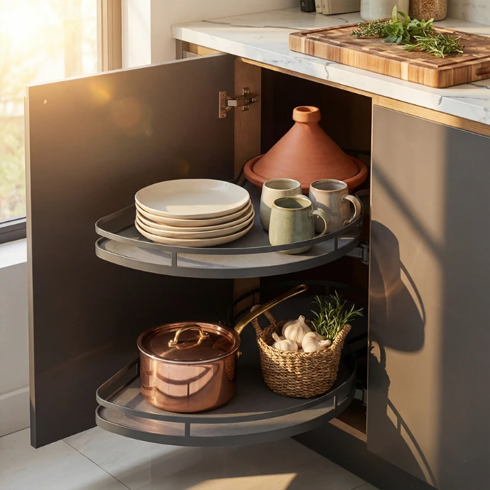 HAGEN Swing Corner unit-Milano Hardware and Interiors