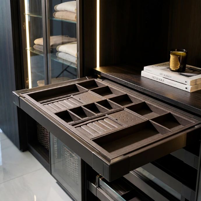 CANMORE Leather Jewelry Organizer-Milano Hardware and Interiors