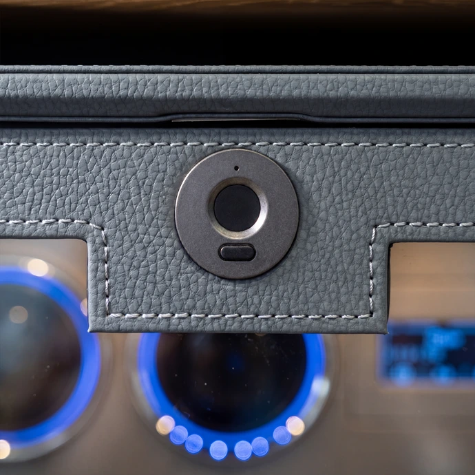NAPELS 6Pc Lockable Watch Winder-Milano Hardware and Ineriors
