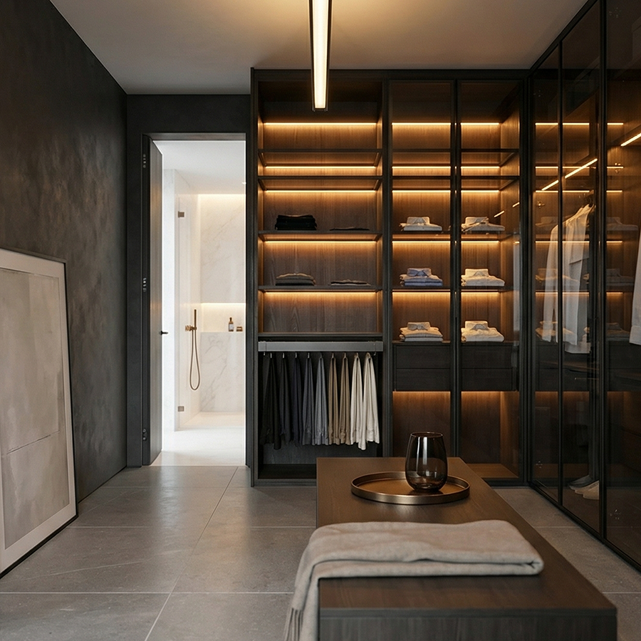 BANFF Pull-Out Trouser Rack-Milano Hardware and Interiors