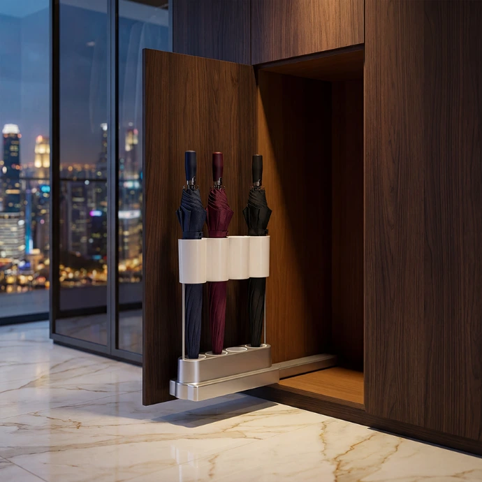 NAPA Umbrella Storage-Milano Hardware and Interiors