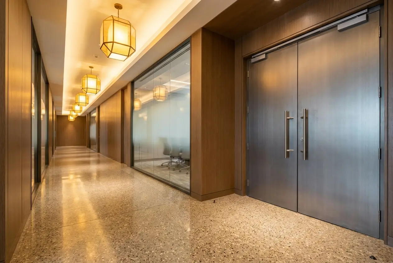 Metal Double Doors