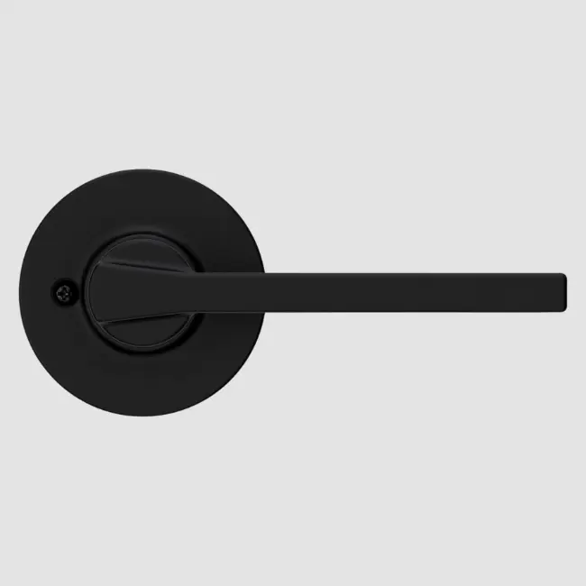 Weiser Casey Round Lever-Dummy Matte Black