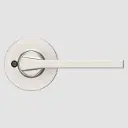 Weiser Casey Round Lever-Dummy Satin Nickel