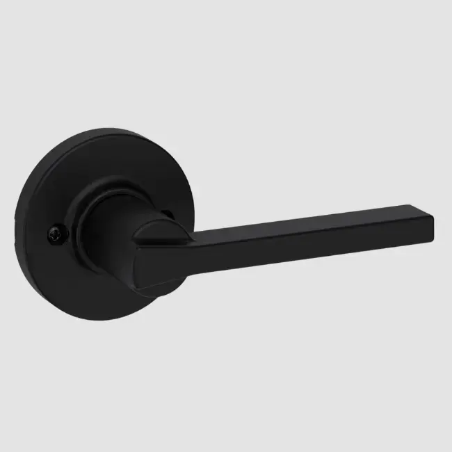 Weiser Casey Round Lever (Matte Black C-19, Dummy).webp