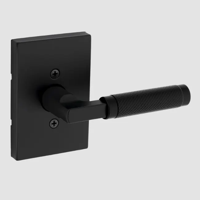 Weiser Prava Rectangle Lever-Dummy Matte Black