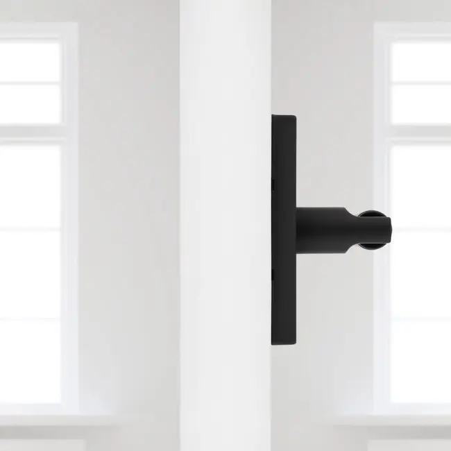 Weiser Prava Rectangle Lever-Dummy Matte Black