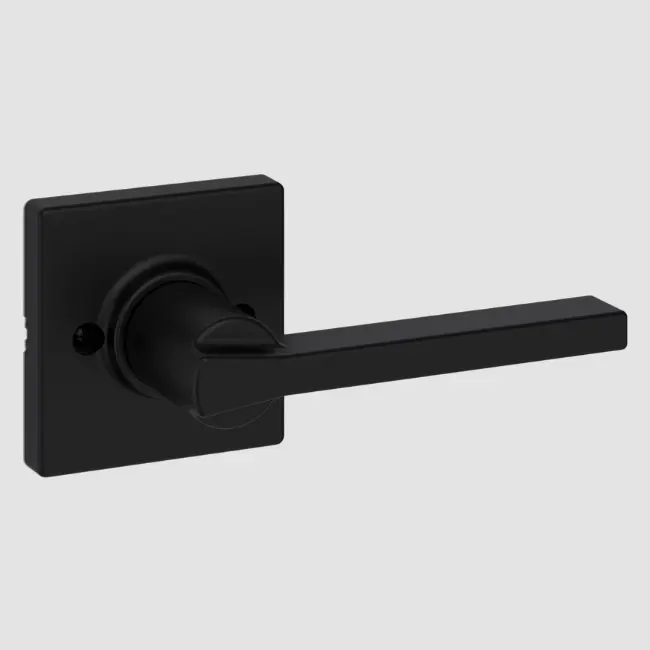 Weiser Casey Square Lever-Dummy Matte Black