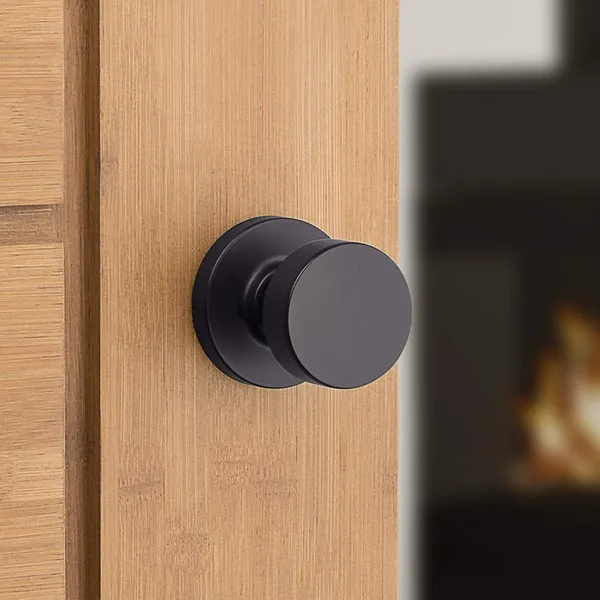 Taymor Barcelona Knob-Matte Black-Dummy