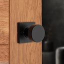 Weiser Cambie Square Knob-Dummy Matte Black