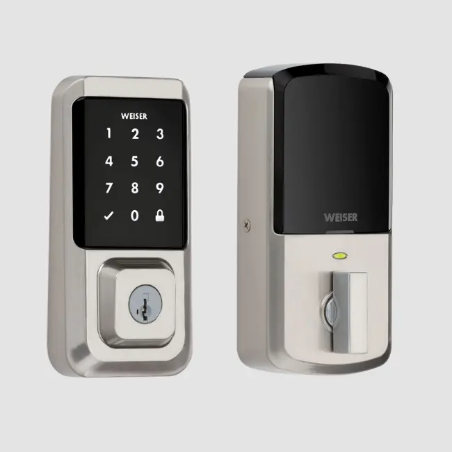 Weiser Halo Smart Code Wifi-Satin Nickel