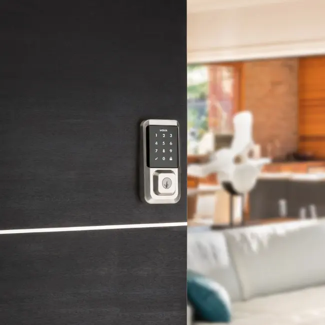 Weiser Halo Smart Code Wifi-Satin Nickel