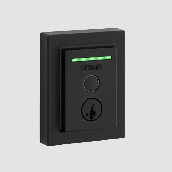 Weiser Halo Smart Lock Finger Print Wifi-Matte Black