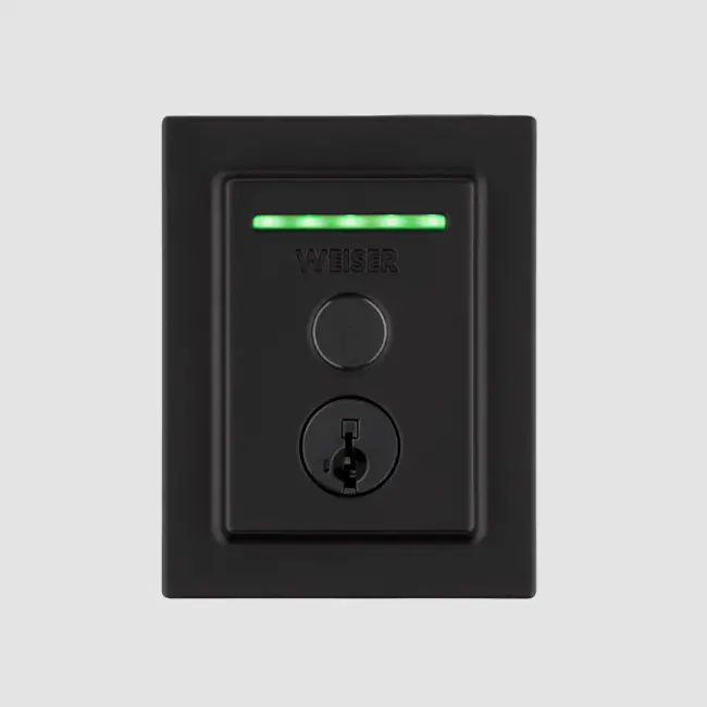 Weiser Halo Smart Lock Finger Print Wifi-Matte Black