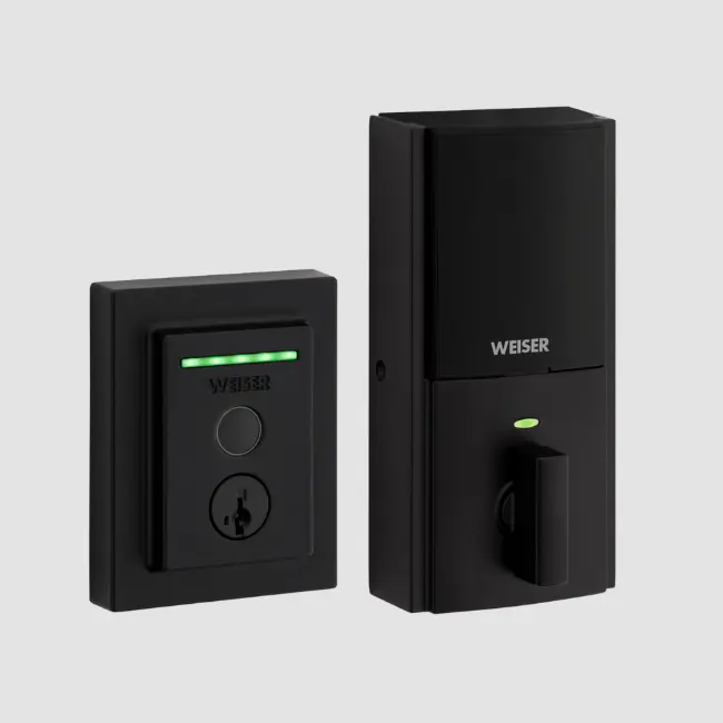 Weiser Halo Smart Lock Finger Print Wifi-Matte Black