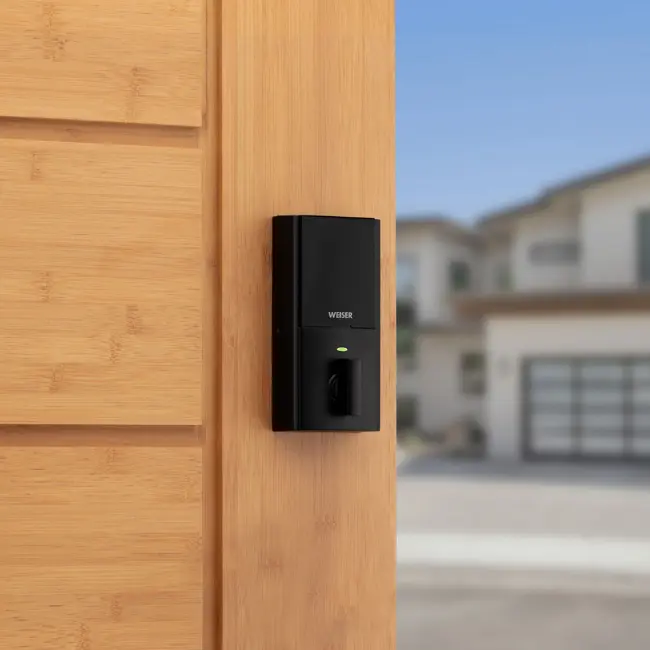 Weiser Halo Smart Lock Finger Print Wifi-Matte Black