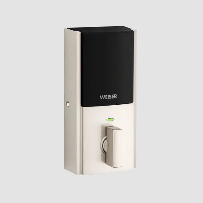Weiser Halo Smart Lock Finger Print Wifi-Satin Nickel