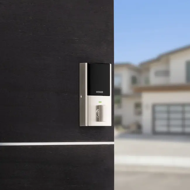 Weiser Halo Smart Lock Finger Print Wifi-Satin Nickel