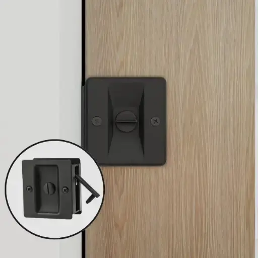 Weiser Square Pocket Door Lock.webp
