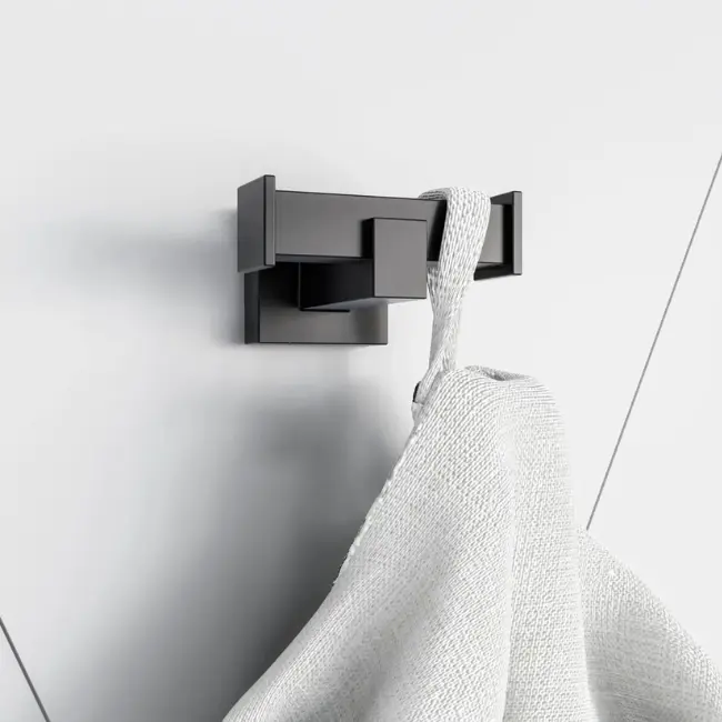 Taymor 1948 Square Rob Hook-Matte Black