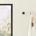 Taymor Allusion Robe Hook-Matte Black