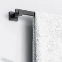 Taymor 1948 Square Towel Bar-24 Inches Matte Black
