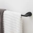 Taymor Slip Stream Towel Bar-Matte Black 24 Inches