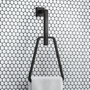 Taymor Suite & Simple Towel Ring-Matte Black