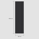 Stazz Acoustic Wood Wall Panel-Smoked Oak 2x10