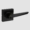 Weiser Tristan Square Lever-Privacy Matte Black