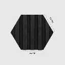 Stazz Hexagon Acoustic Panels-Black