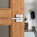 Weiser Montreal Square Lever-Dummy Pol Chrome