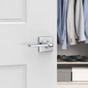 Weiser Casey Square Lever-Dummy Pol Chrome