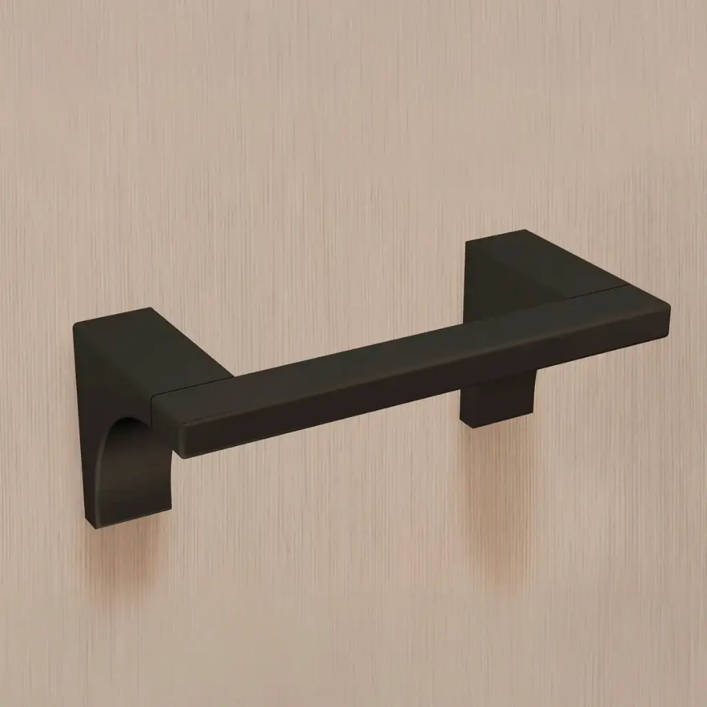 Taymor Arc Deco Pivoting Paper Holder-Matte Black