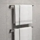 Taymor Arc Deco Towel Bar- Matte Black 24 Inches