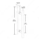 SS Long Pull Handle Round