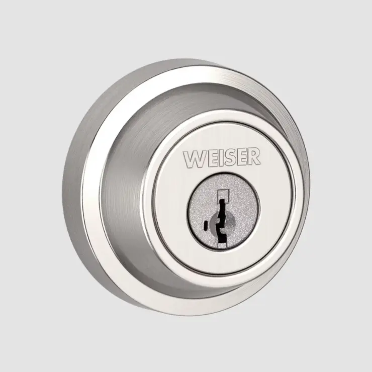 Weiser Elements Round Deadbolt-Satin Nickel.webp
