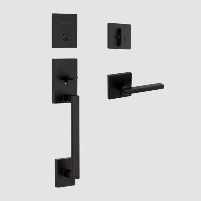 Weiser San Clemente Entry Set-Matte Black.webp