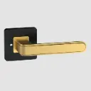 Stazz Paris Square Lever-Dummy Matte Gold.webp