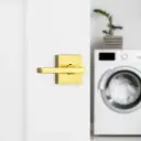 Stazz Rio Square Lever-Dummy Gold Door View.webp