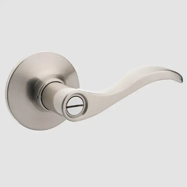 Taymor Orlean Lever-Privacy Satin Nickel.webp