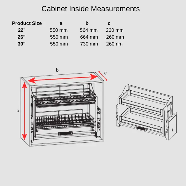 LISBON Pull Down Cabinet Organizer.webp