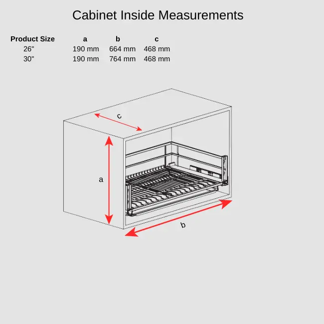 TURKU Pull-Out Drawer Dish Organizer.webp